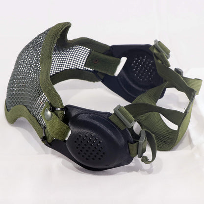 Ear protectors for airsoft mask